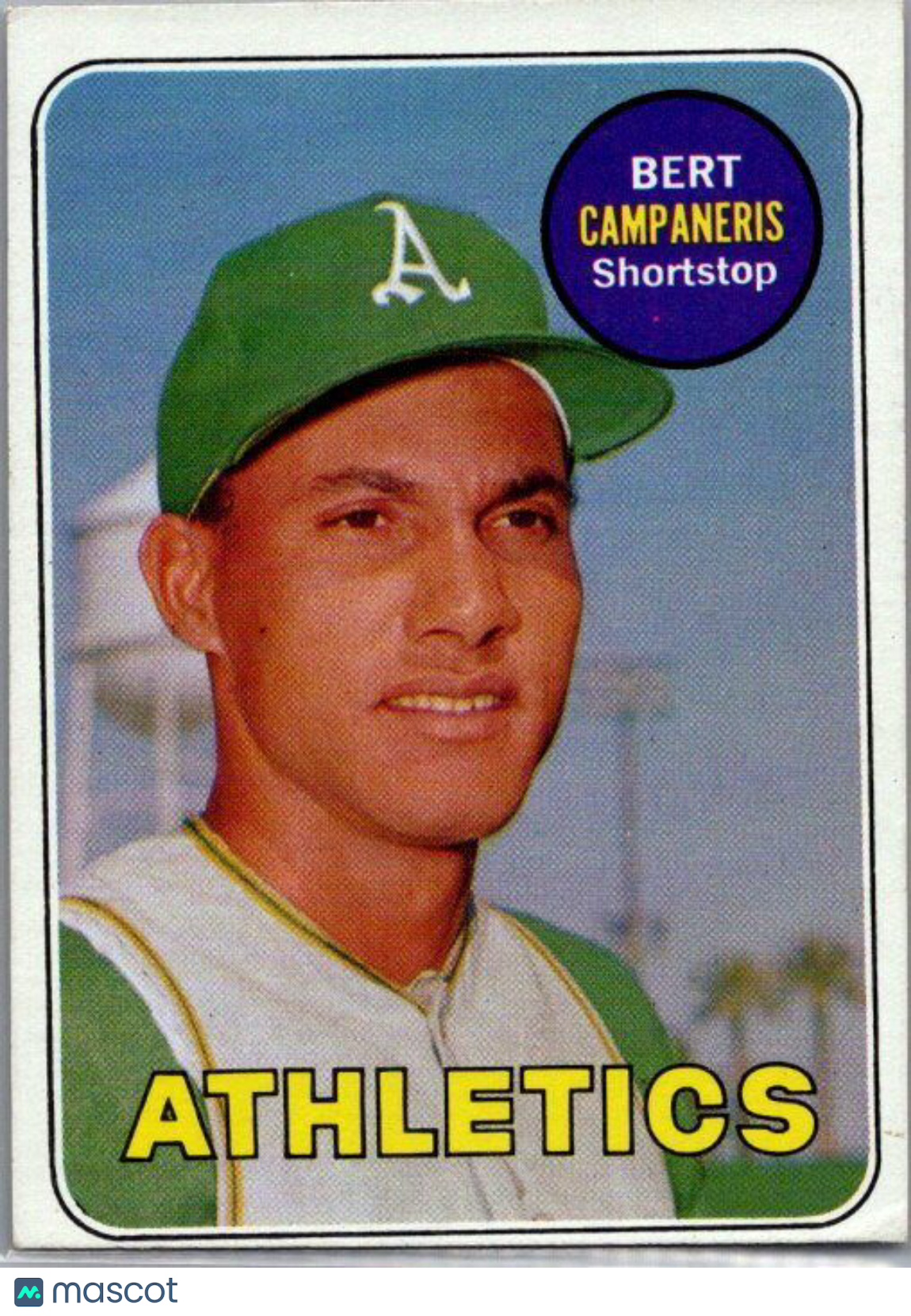 1969 Topps #495 Bert Campaneris