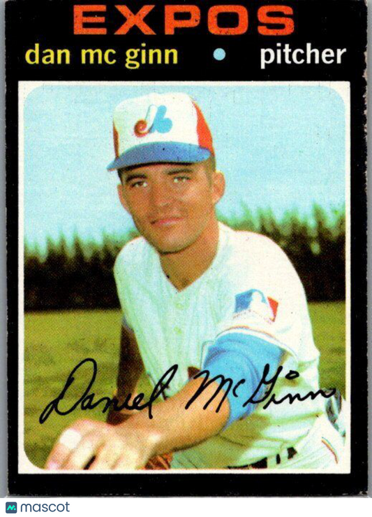 1971 Topps #21 Dan McGinn