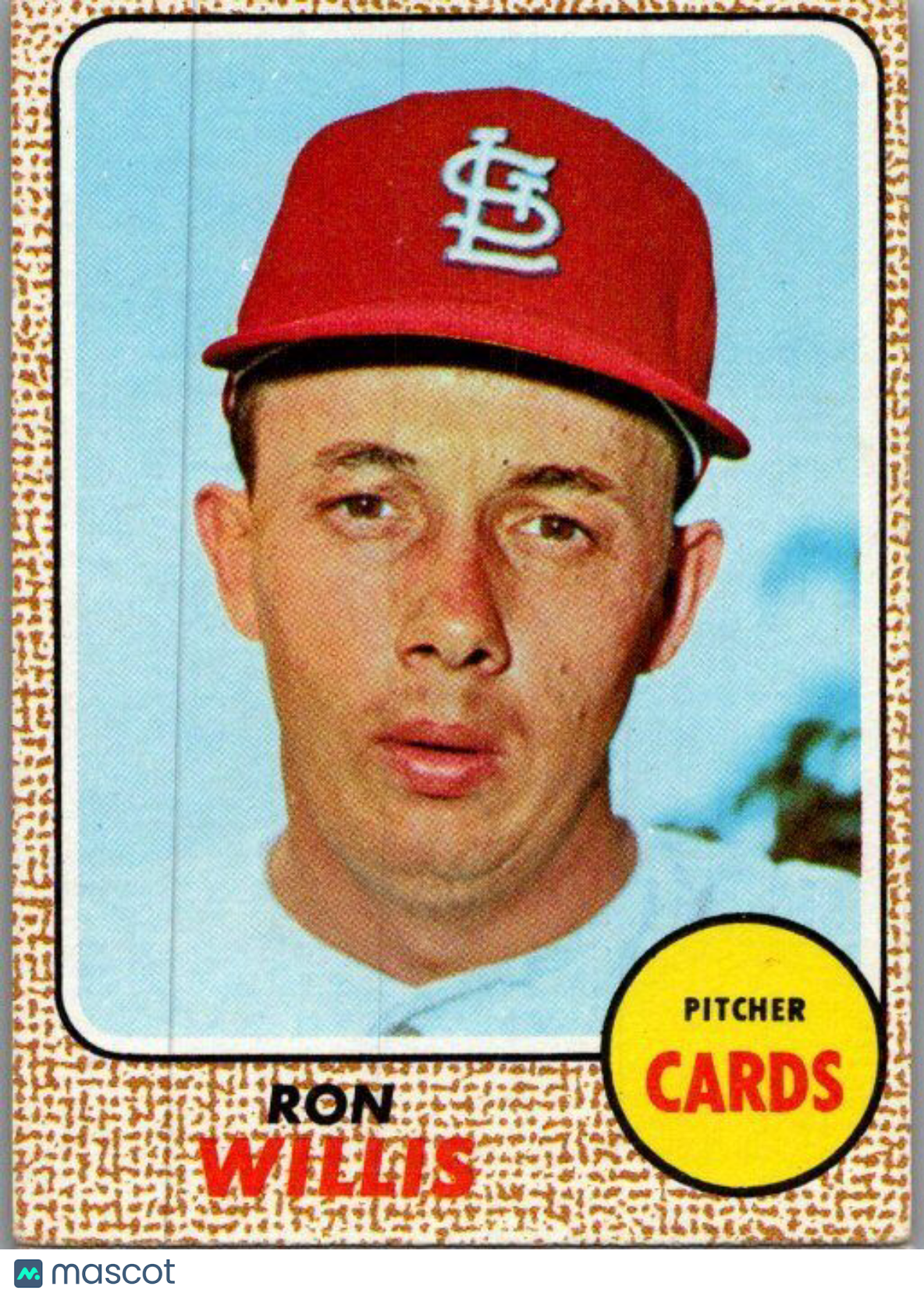 1968 Topps #68 Ron Willis