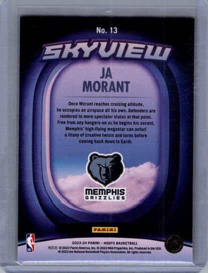 2023-24 Panini NBA Hoops - Skyview #13 Ja Morant