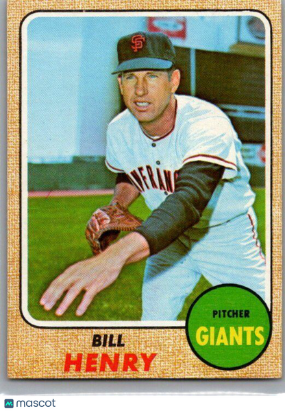 1968 Topps #239 Bill Henry EX/NM