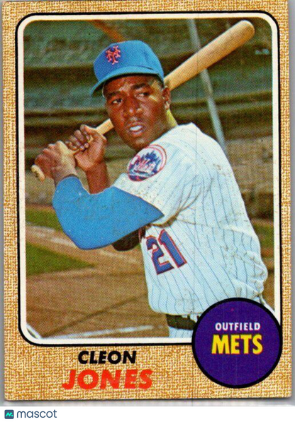 1968 Topps #254 Cleon Jones EX/NM