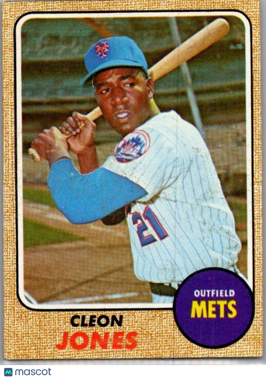 1968 Topps #254 Cleon Jones EX/NM