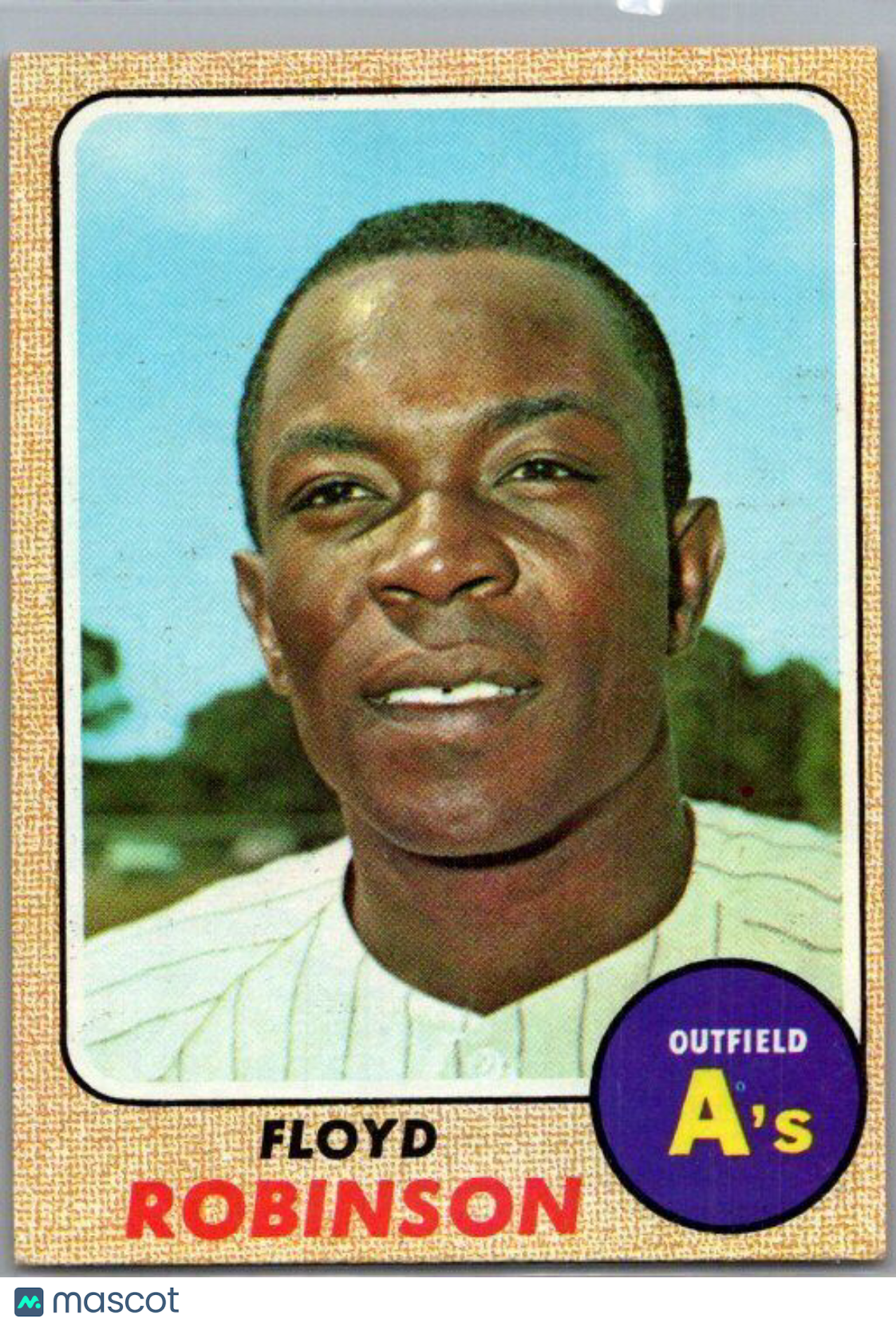 1968 Topps #404 Floyd Robinson EX/NM