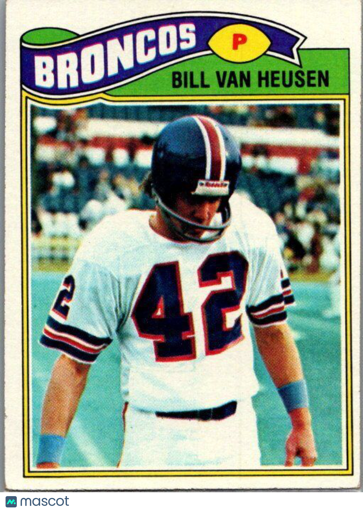 1977 Topps #497 Bill Van Heusen