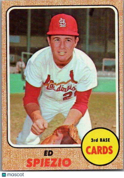 1968 Topps #349 Ed Spiezio EX/NM