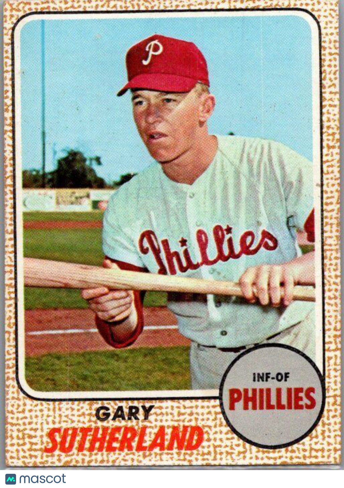 1968 Topps #98 Gary Sutherland