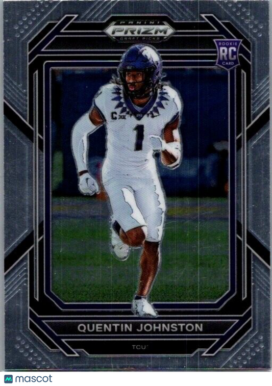 2023 Panini Prizm Draft Picks - #138 Quentin Johnston (RC)