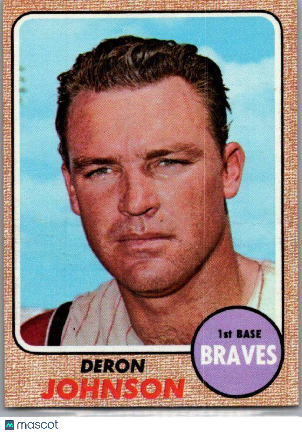 1968 Topps #323 Deron Johnson EX/NM