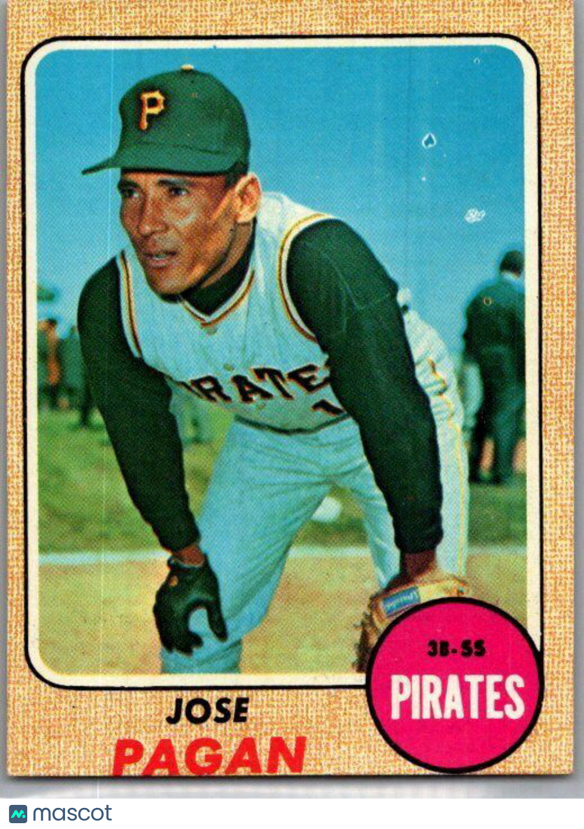 1968 Topps #482 Jose Pagan VG/EX