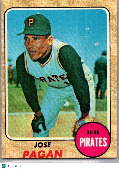 1968 Topps #482 Jose Pagan VG/EX