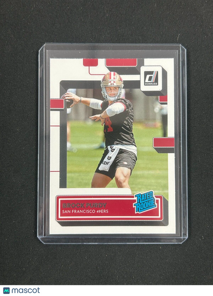 2022 Panini Donruss Rated Rookie #374 Brock Purdy