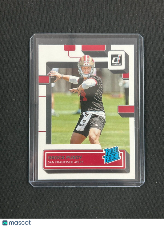 2022 Panini Donruss Rated Rookie #374 Brock Purdy