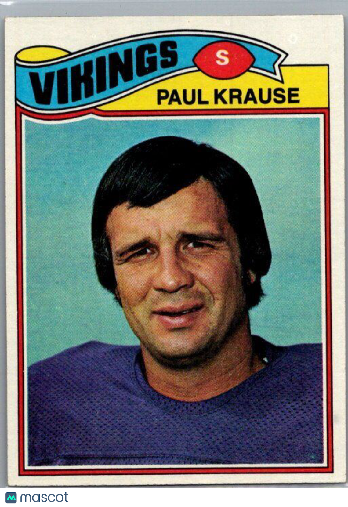 1977 Topps #125 Paul Krause