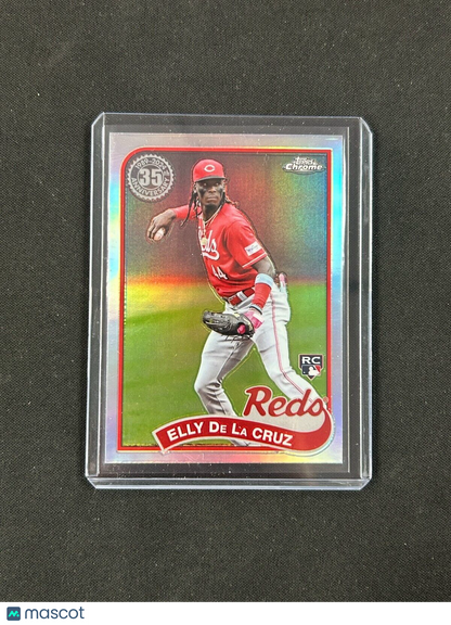 2024 Topps Chrome - 1989 Topps Baseball #89CB-11 Elly De La Cruz (RC)