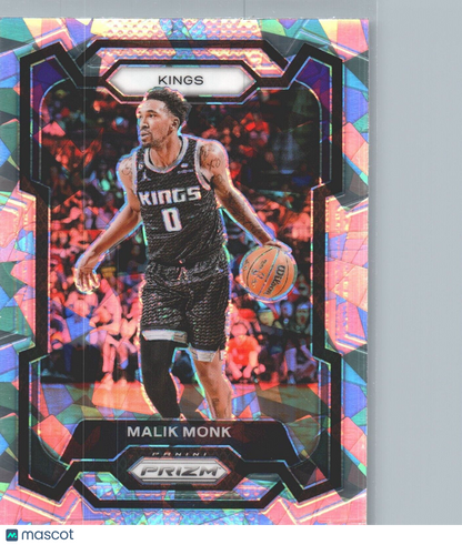 2023-24 Panini Prizm - Ice Prizm #71 Malik Monk