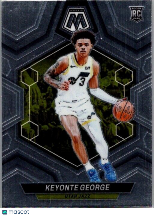 2023-24 Panini Mosaic Keyonte George #222 Rookie