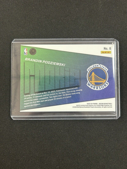 2023 Panini Recon Rookie Brandin Podziemski