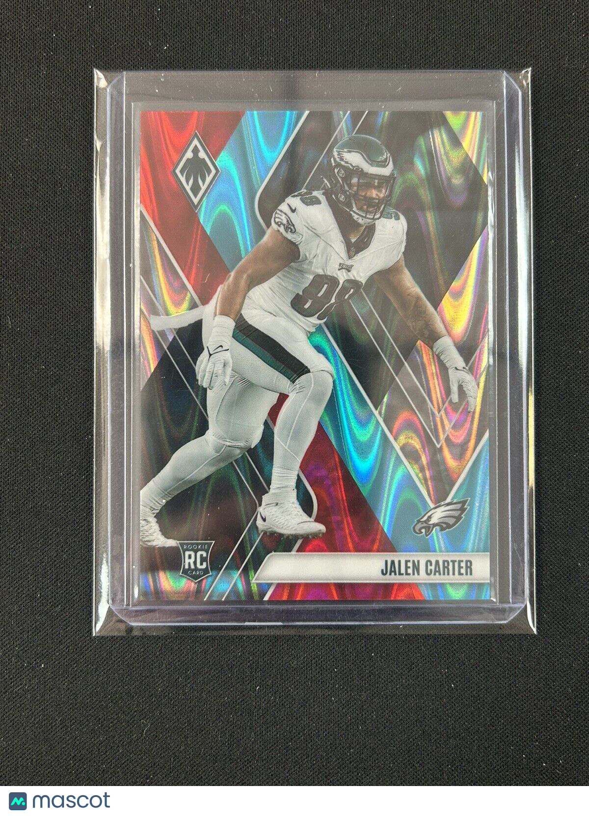 2023 Panini Phoenix - Rookies Fire & Ice Seismic #143 Jalen Carter /50 Eagles