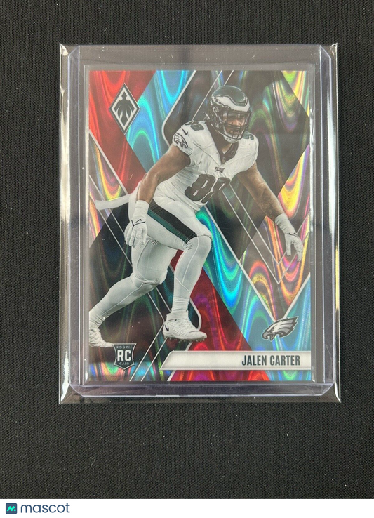 2023 Panini Phoenix - Rookies Fire & Ice Seismic #143 Jalen Carter /50 Eagles