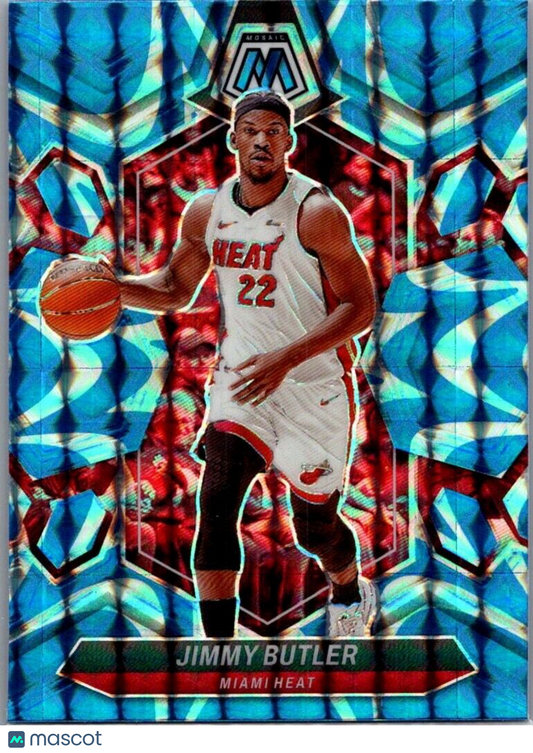 2023 Panini Mosaic Jimmy Butler #121 Blue Reactive