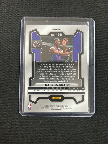 2023 Panini Prizm Blue Yellow and Green Scope Tracy McGrady