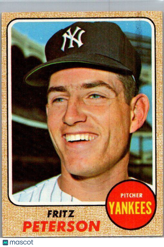 1968 Topps #246 Fritz Peterson EX/NM