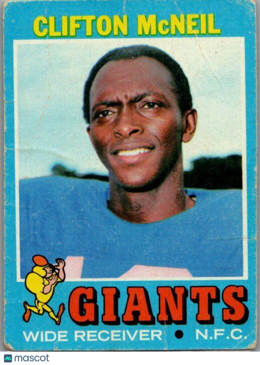 1971 Topps #15 Clifton McNeil