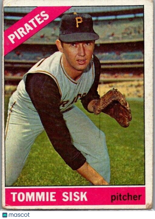 1966 Topps - #441 Tommie Sisk