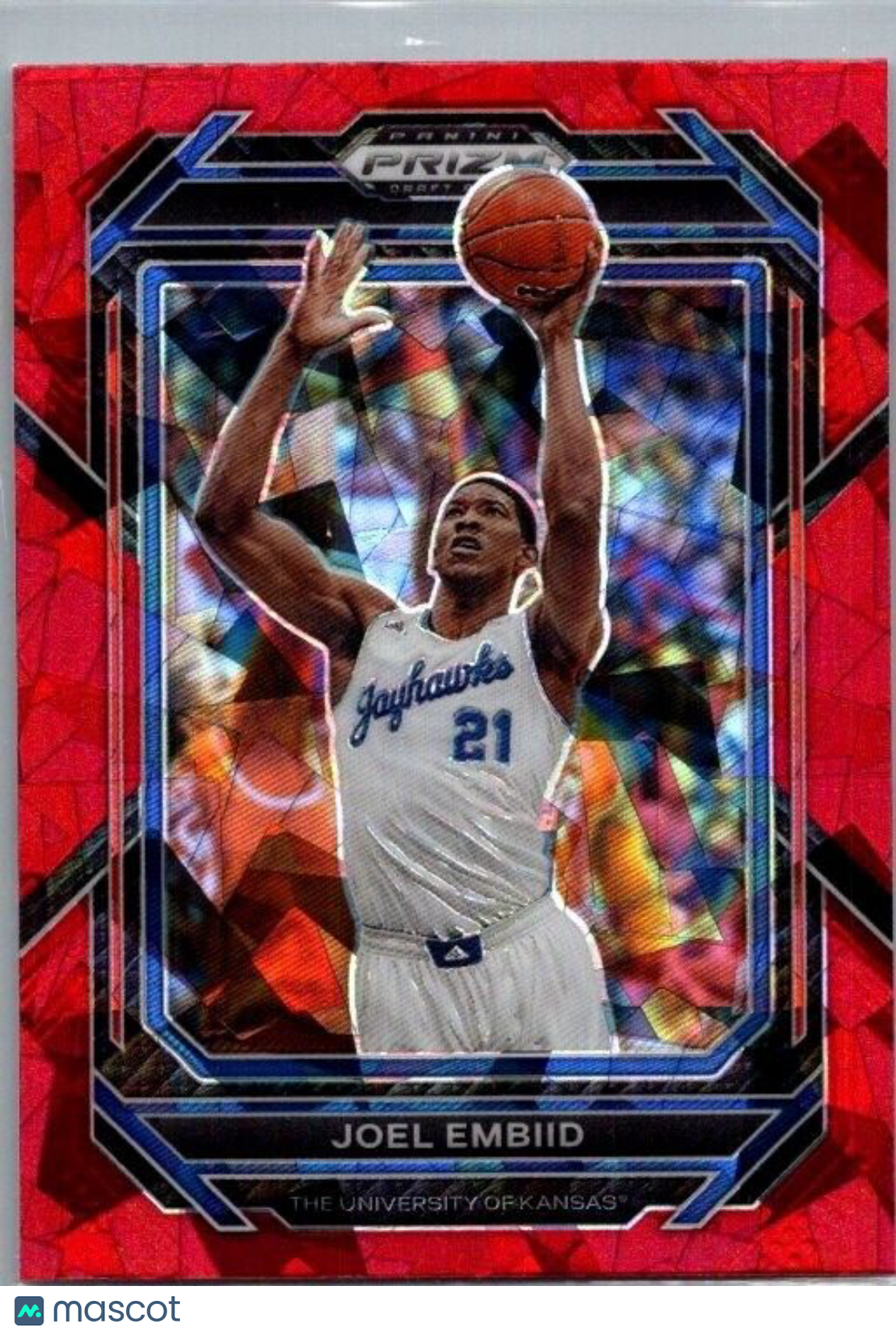 2023-24 Panini Red Ice Joel Embiid #52