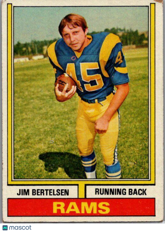 1974 Topps #231 Jim Bertelsen