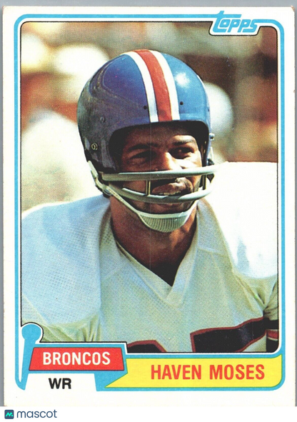 1981 Topps - #187 Haven Moses