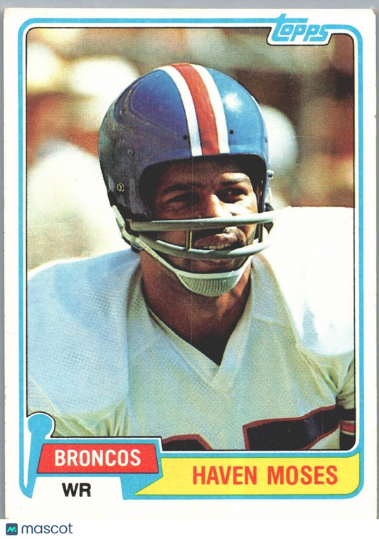 1981 Topps - #187 Haven Moses