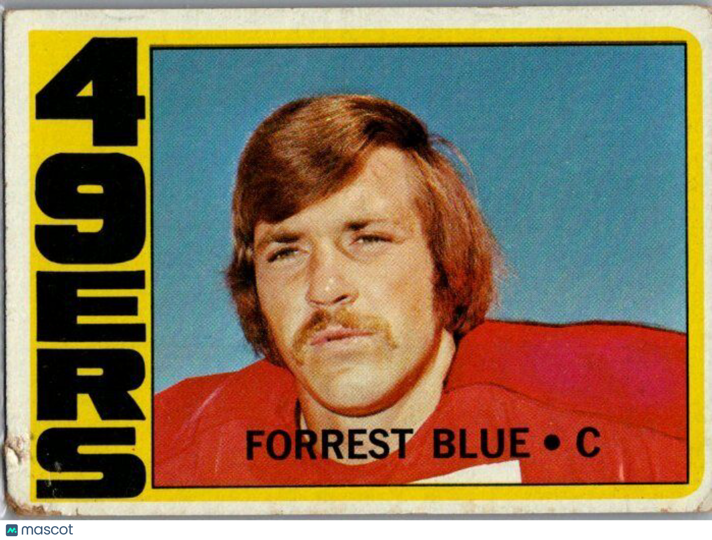 1972 Topps #38 Forrest Blue