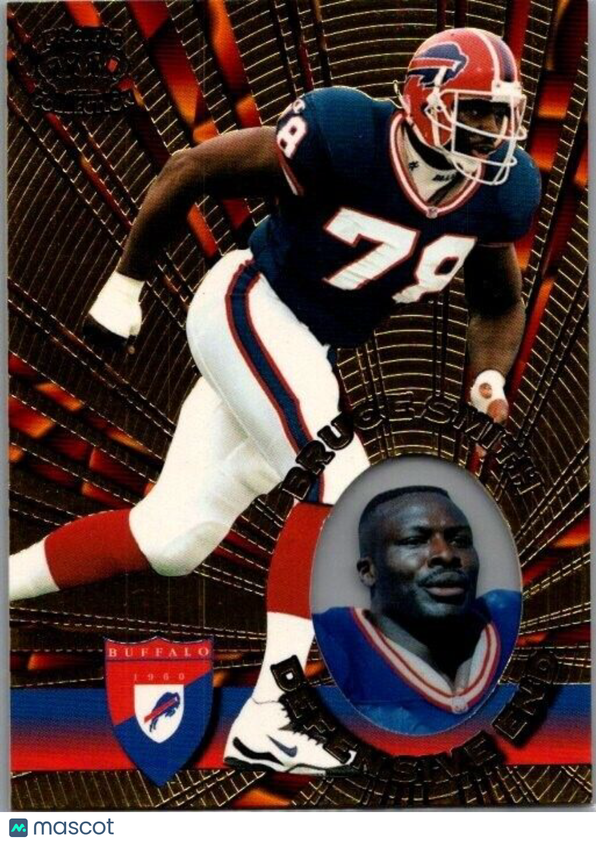 1996 Pacific Invincible - #I-19 Bruce Smith