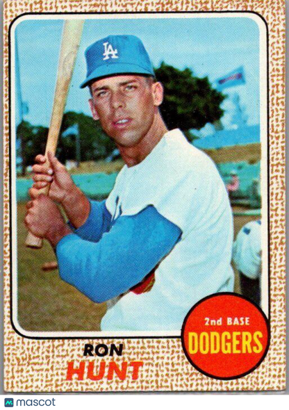 1968 Topps #15 Ron Hunt VG-EX