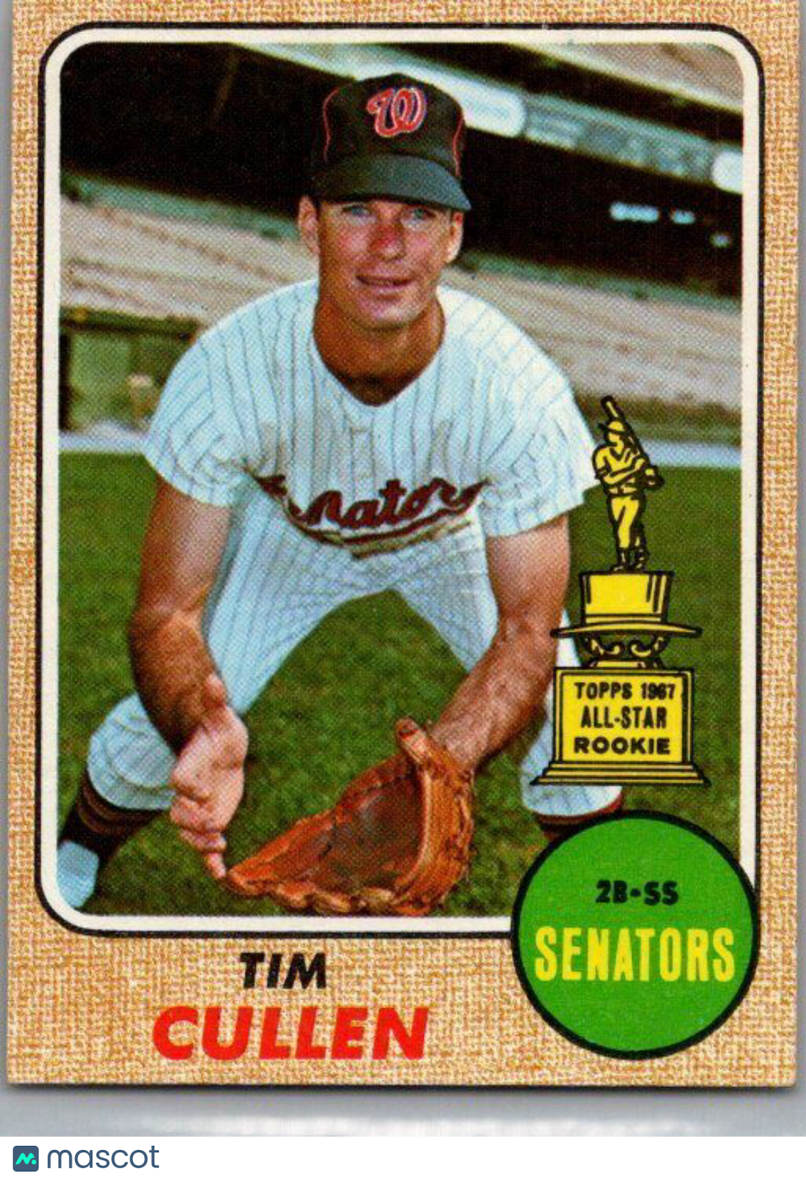 1968 Topps #209 Tim Cullen EX/NM