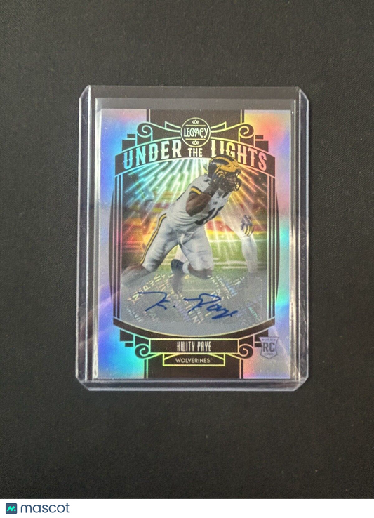 2021 Panini Legacy - Under the Lights Autographs #UL-KWP Kwity Paye