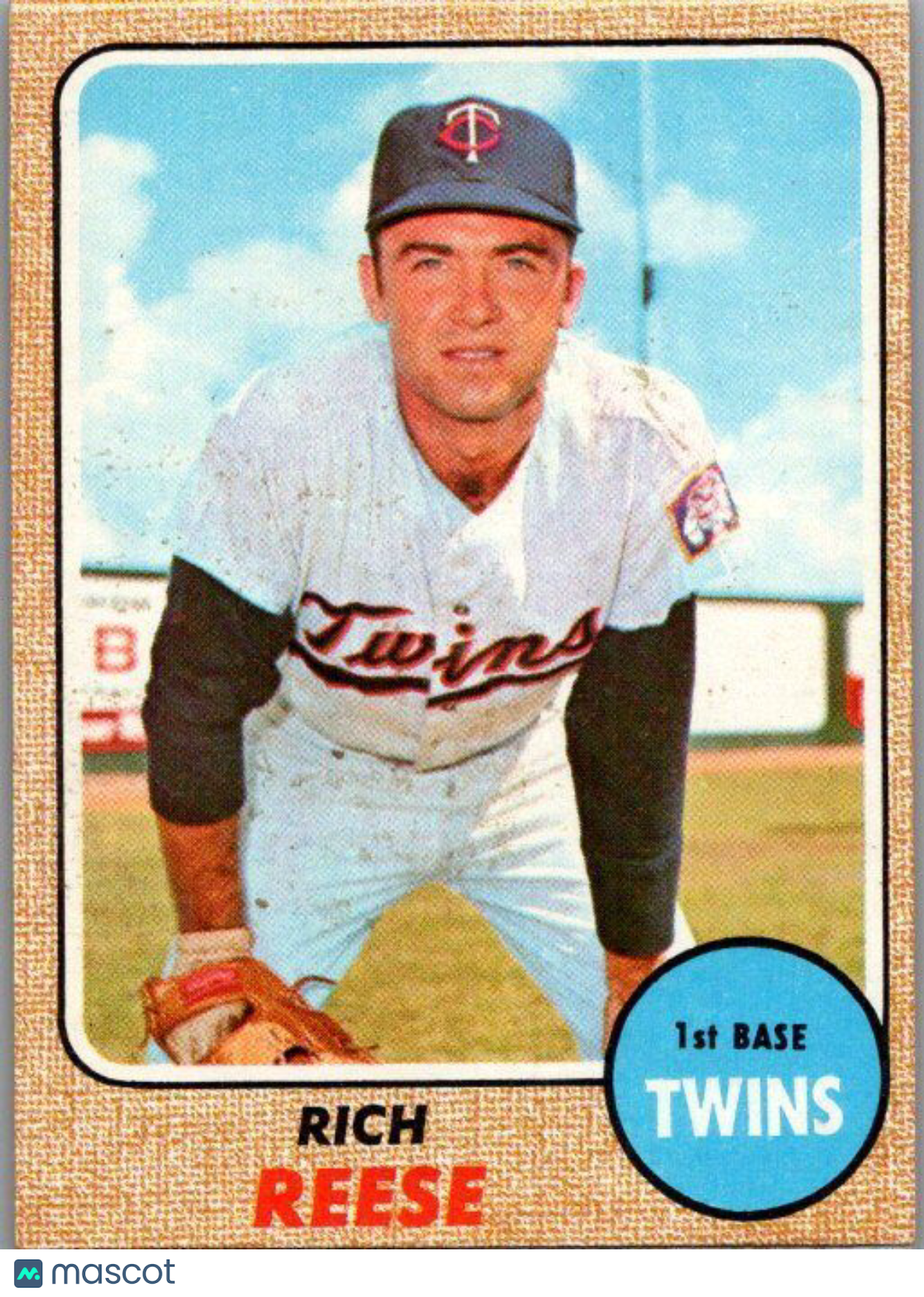 1968 Topps #111 Rich Reese