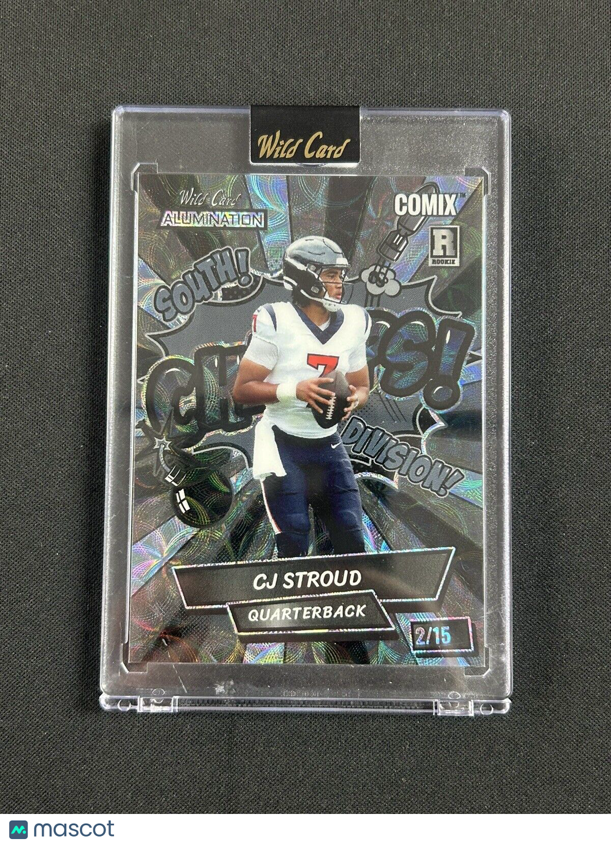 2023 Wild Card #ACGC-CS1 CJ Stroud Comix Black Scope /15 Rookie Texans