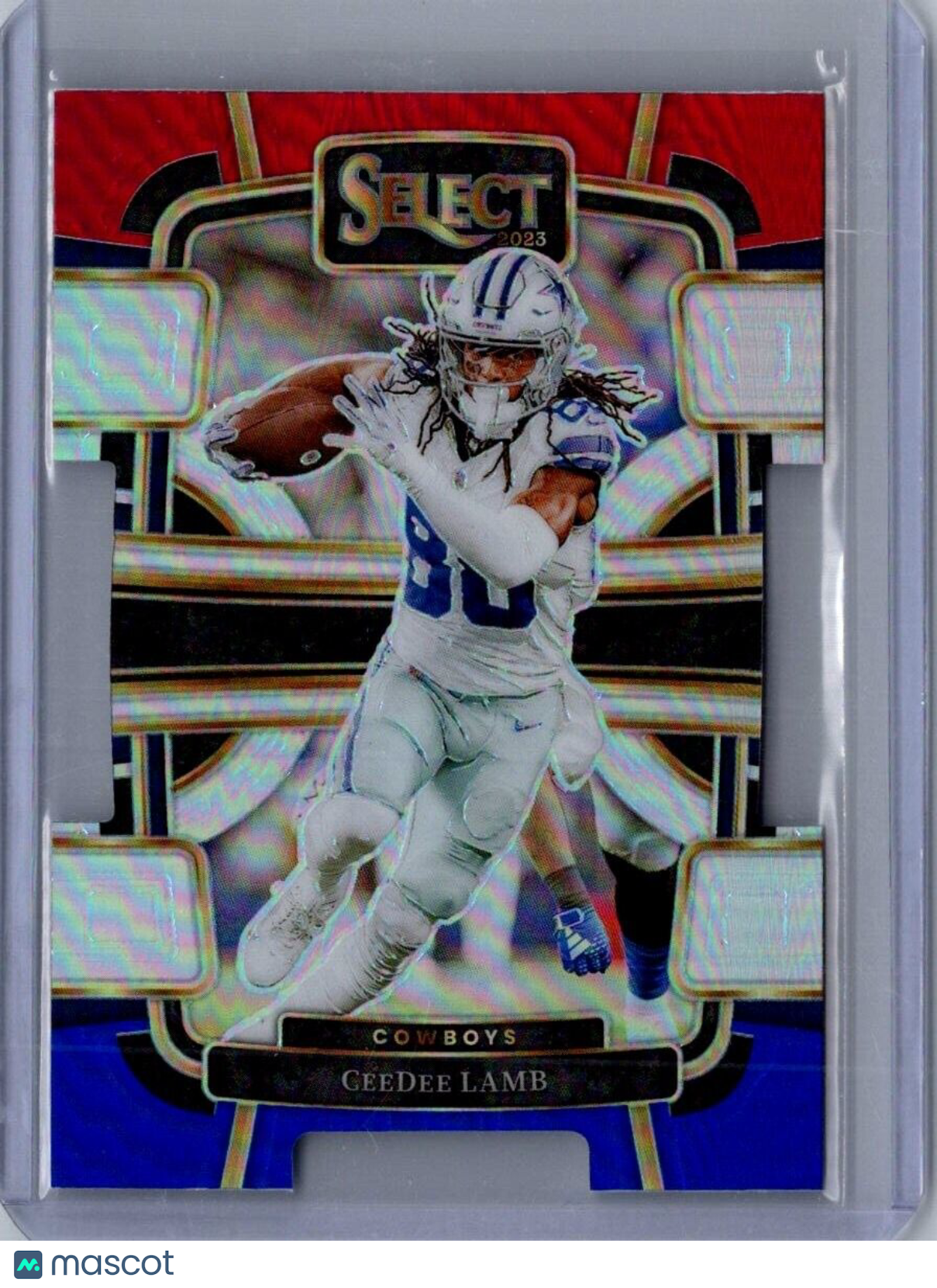 2023 Panini Select Red, White and Blue Die Cut CeeDee Lamb #29