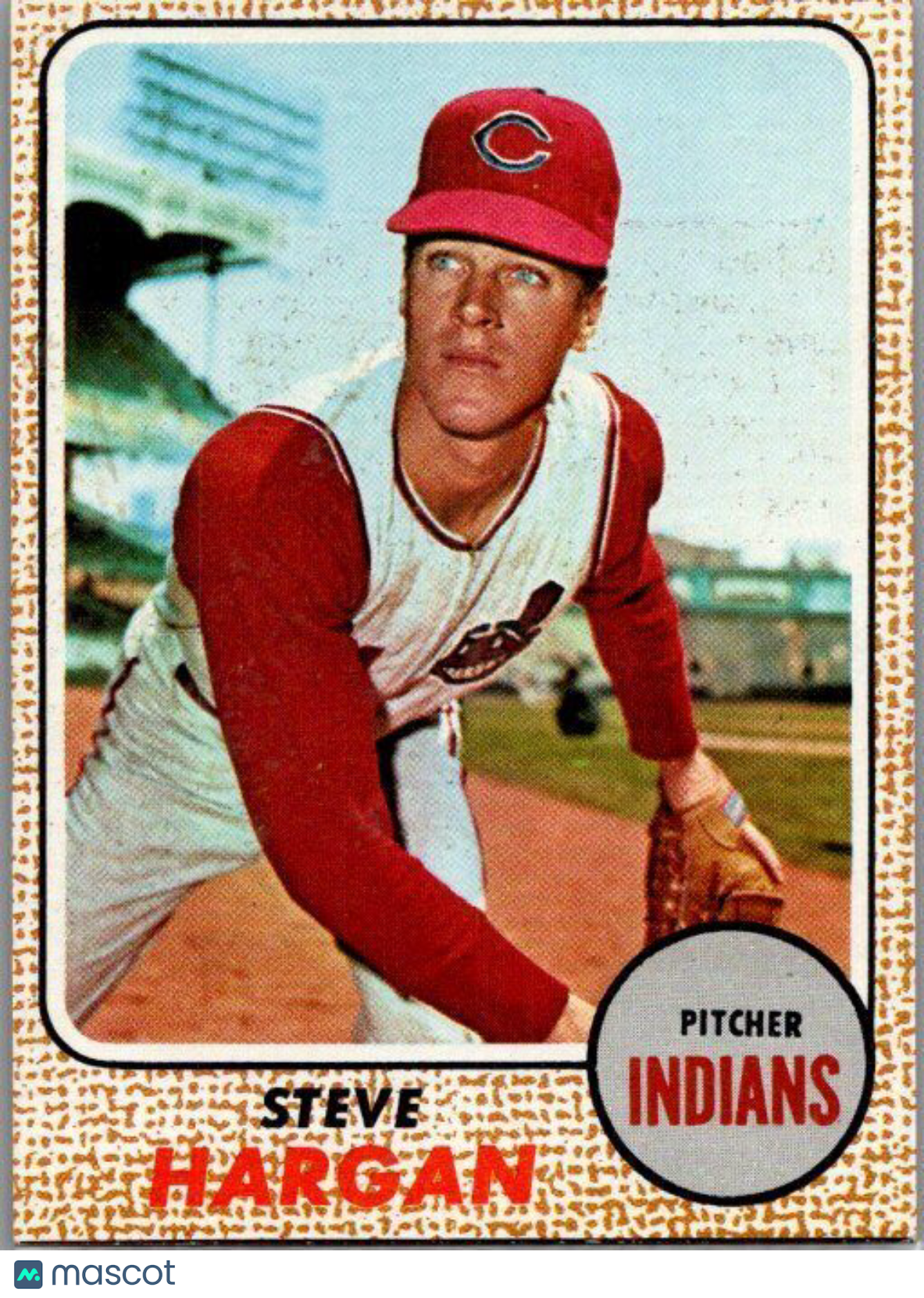 1968 Topps #35 Steve Hargan VG-EX