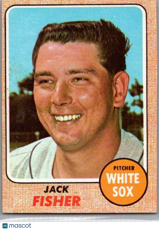 1968 Topps #444 Jack Fisher EX/NM