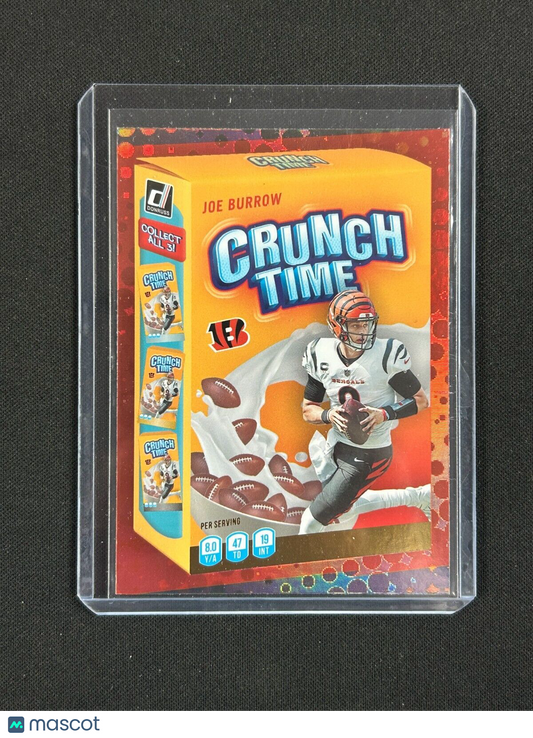 2022 Panini Donruss - Crunch Time #CT-4 Joe Burrow