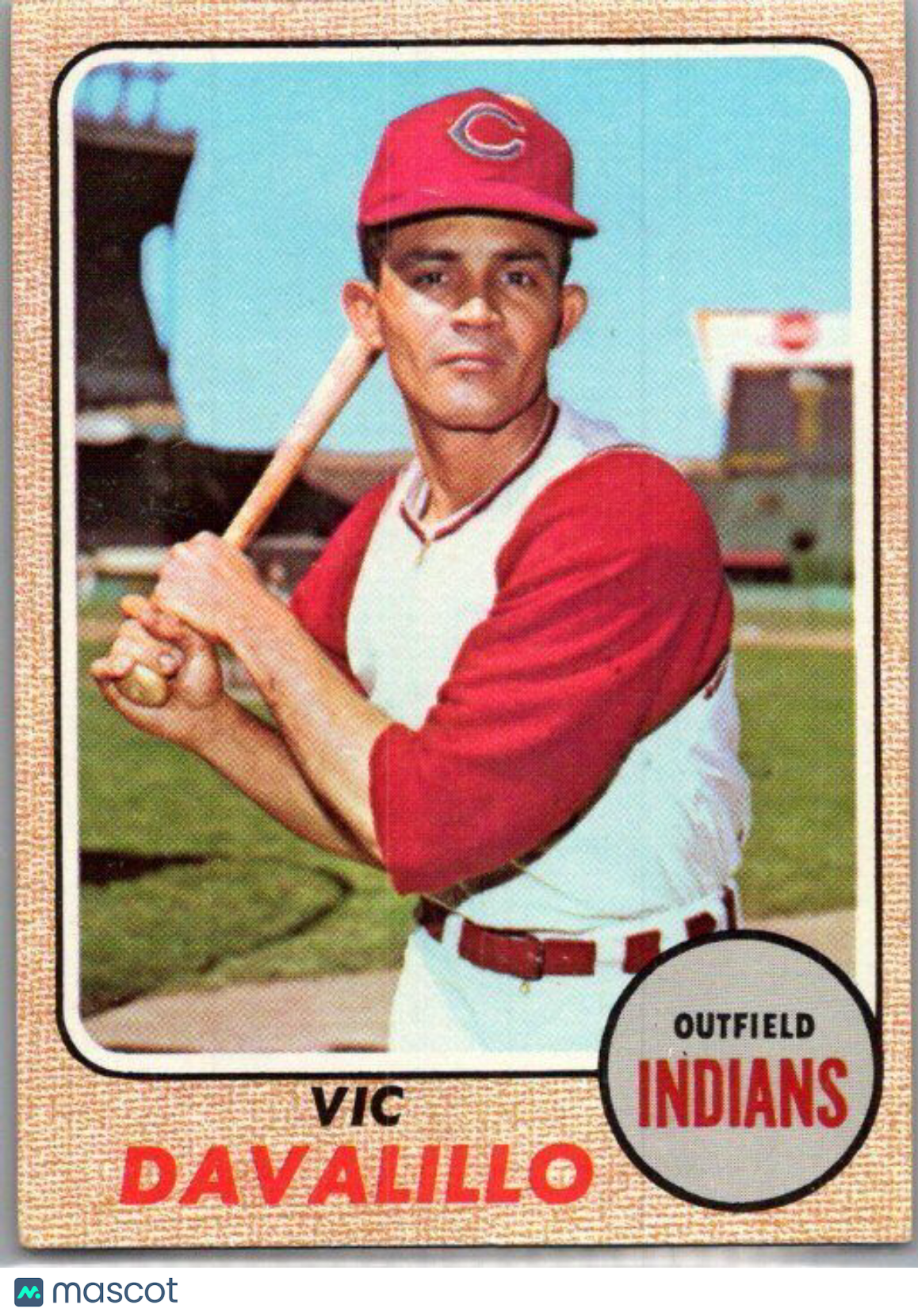 1968 Topps #397 Vic Davalillo EX/NM