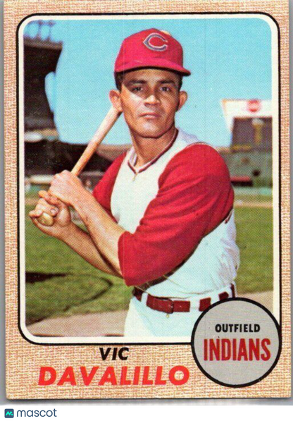 1968 Topps #397 Vic Davalillo EX/NM