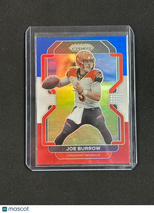 2021 Panini Prizm Red White and Blue #273 Joe Burrow