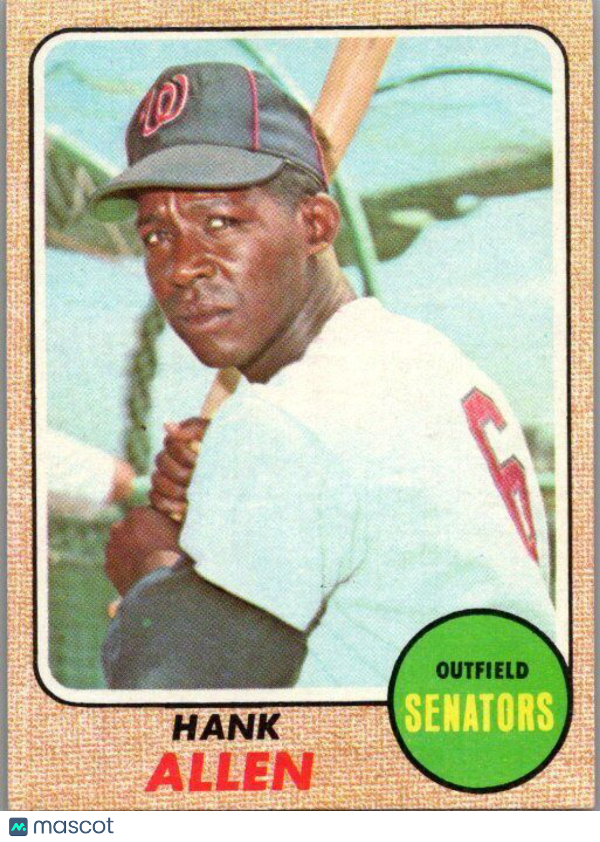 1968 Topps #426 Hank Allen EX/NM