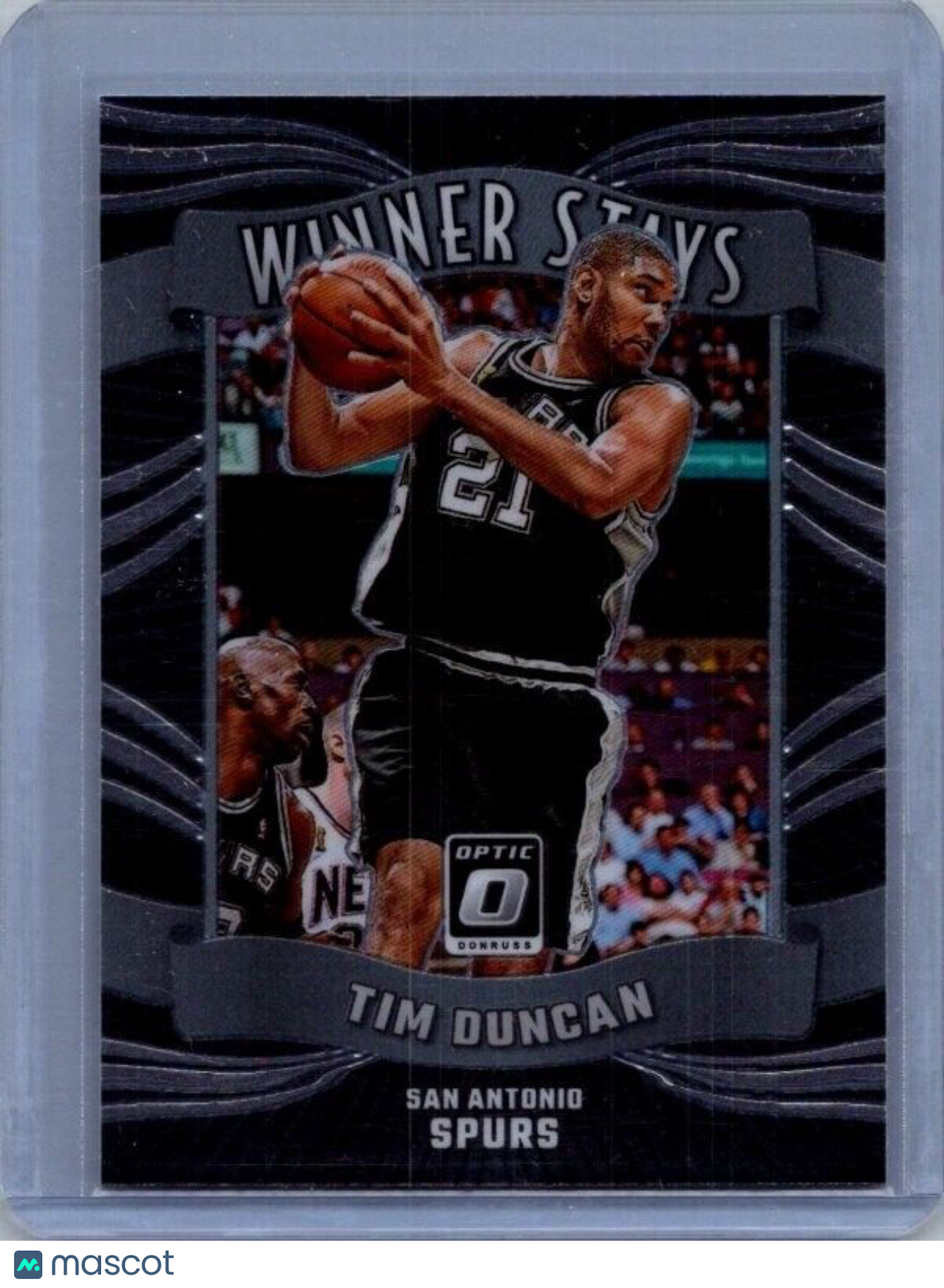 2023-24 Panini Donruss Optic - Winner Stays #5 Tim Duncan