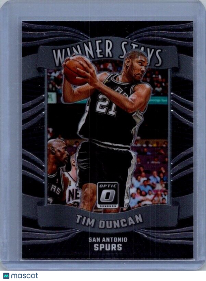 2023-24 Panini Donruss Optic - Winner Stays #5 Tim Duncan